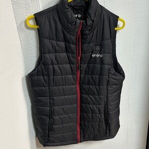 Ororo Black Quilted Heated Vest